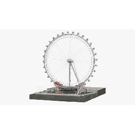 3D London Eye Millennium Wheel